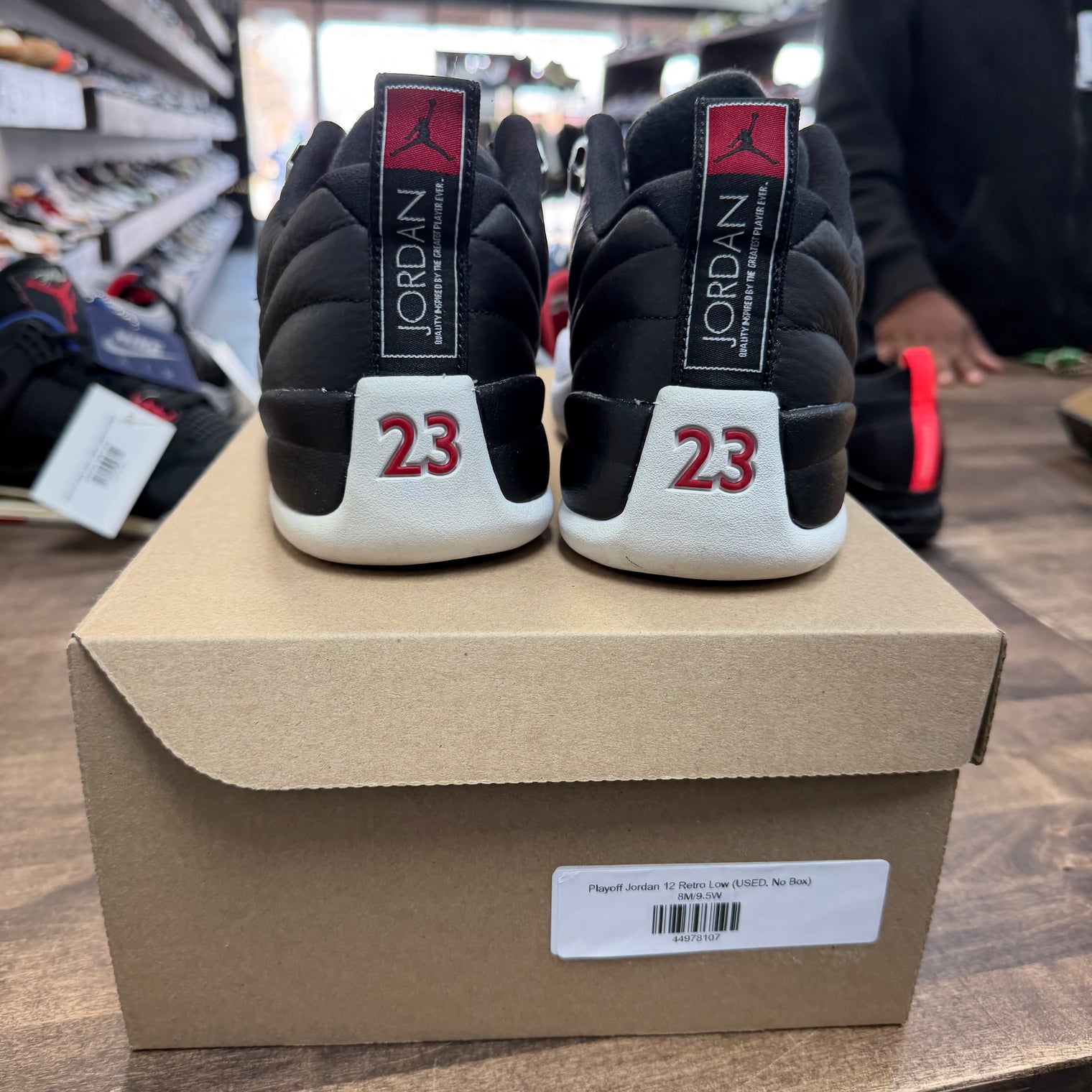 Playoff Jordan 12 Retro Low (USED, No Box)