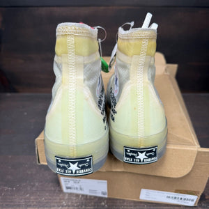 Converse Chuck Taylor All Star Vulcanized Hi Off-White Size 10.5 - sole