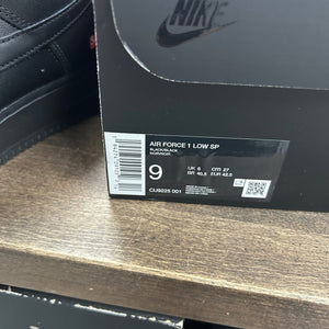 Nike Air Force 1 Low Supreme Black - Image 11