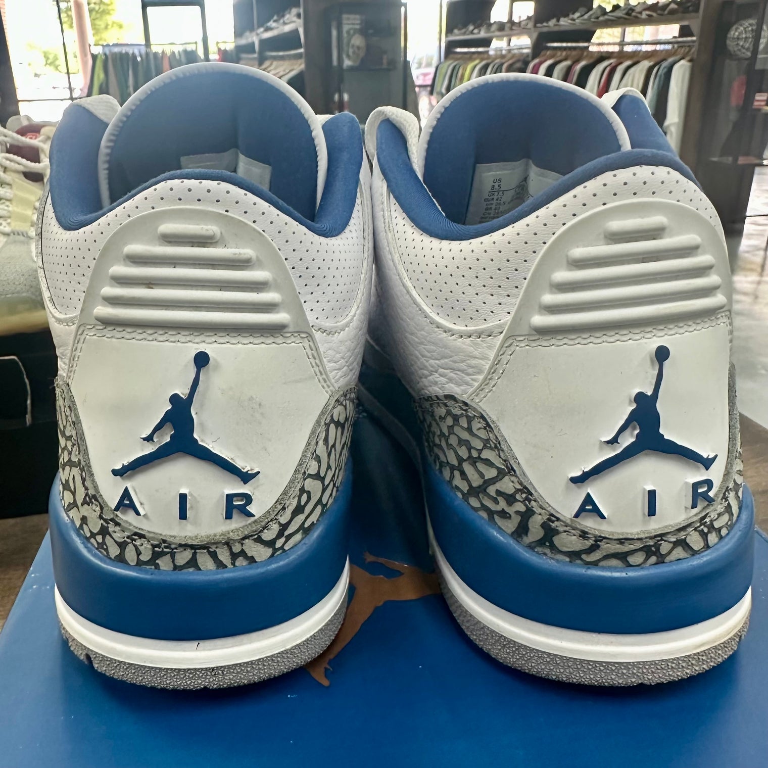 Wizards Jordan 3 Retro (USED)