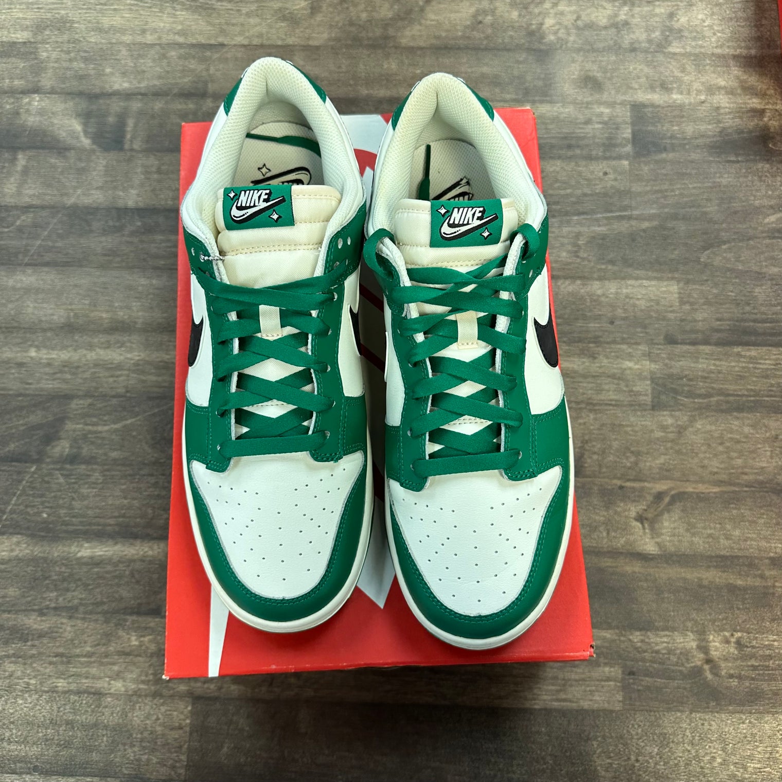 Lottery Pack Malachite Green Dunk Low (Lightly Worn)