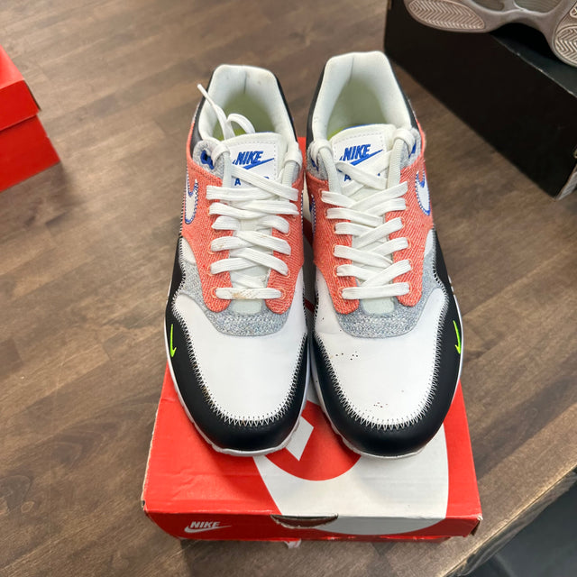 Recycled White Nike Air Max 1 (USED)