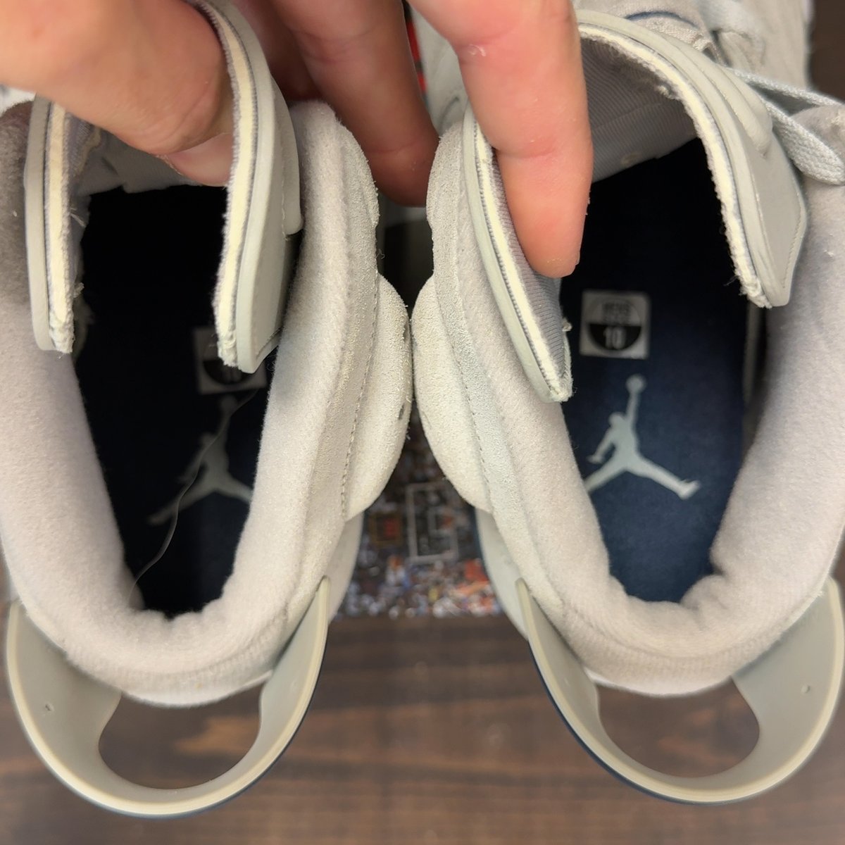 Jordan 6 Retro Georgetown (2022) Size 10 (Pre-Owned) - aux