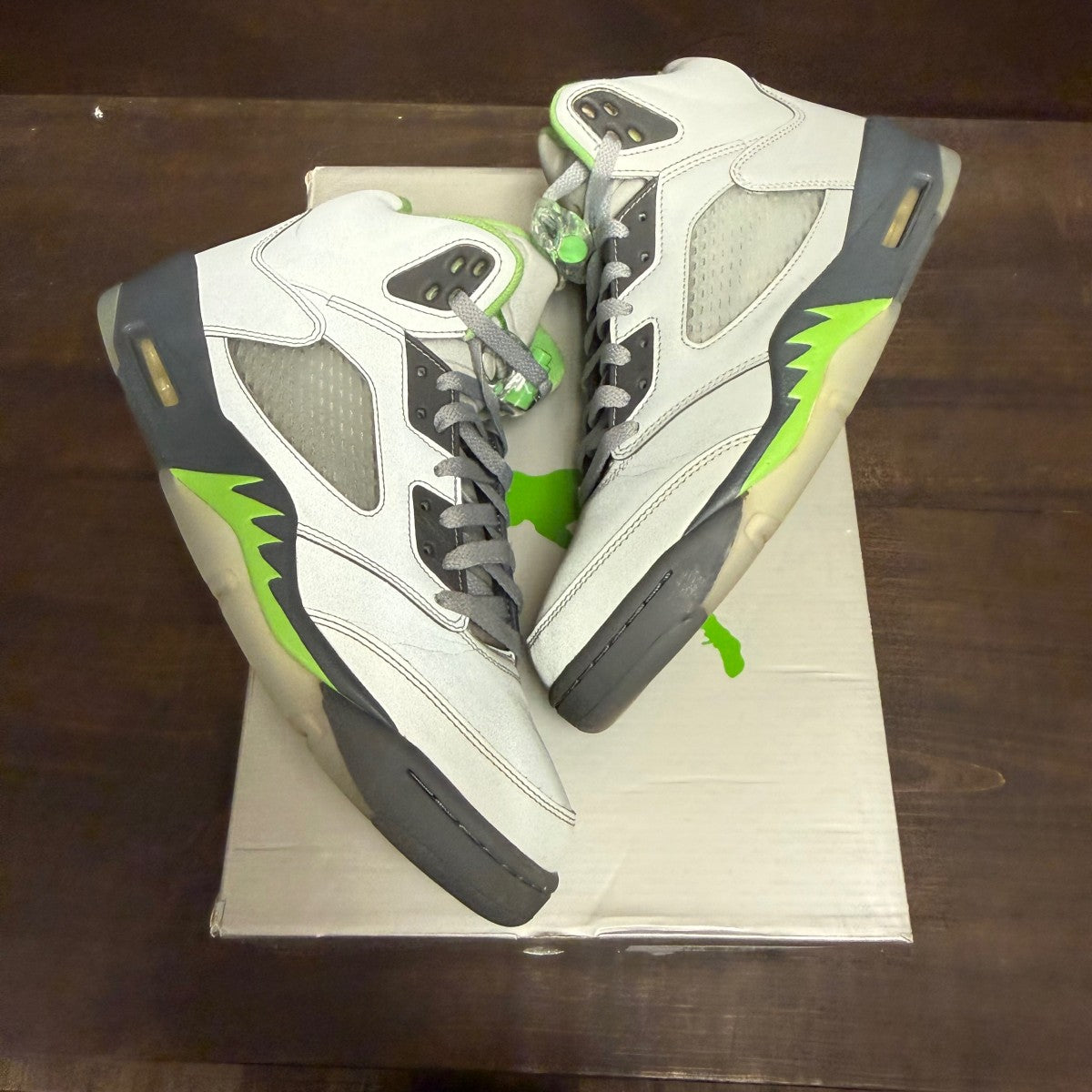 Jordan 5 Retro Green Bean (2022) - Image 2