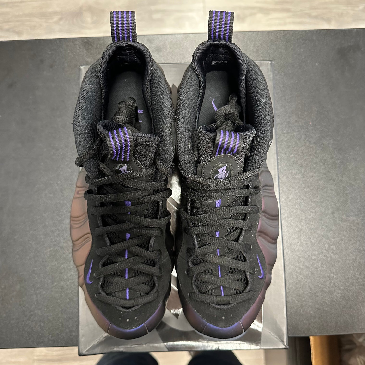 Nike Air Foamposite Egg Plant 2017(USED)
