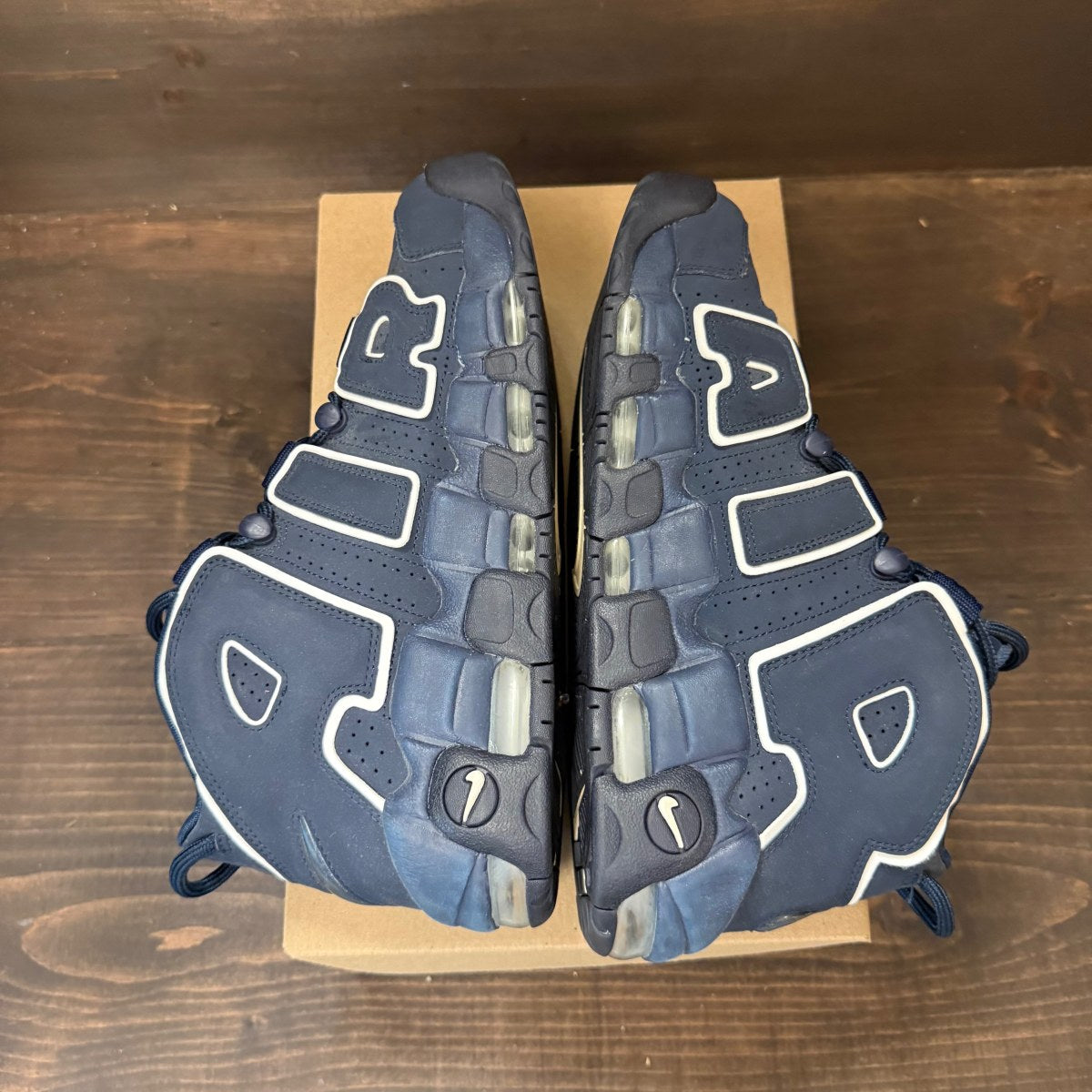 Nike Air More Uptempo Obsidian Size 9 (Pre-Owned) - Image 5
