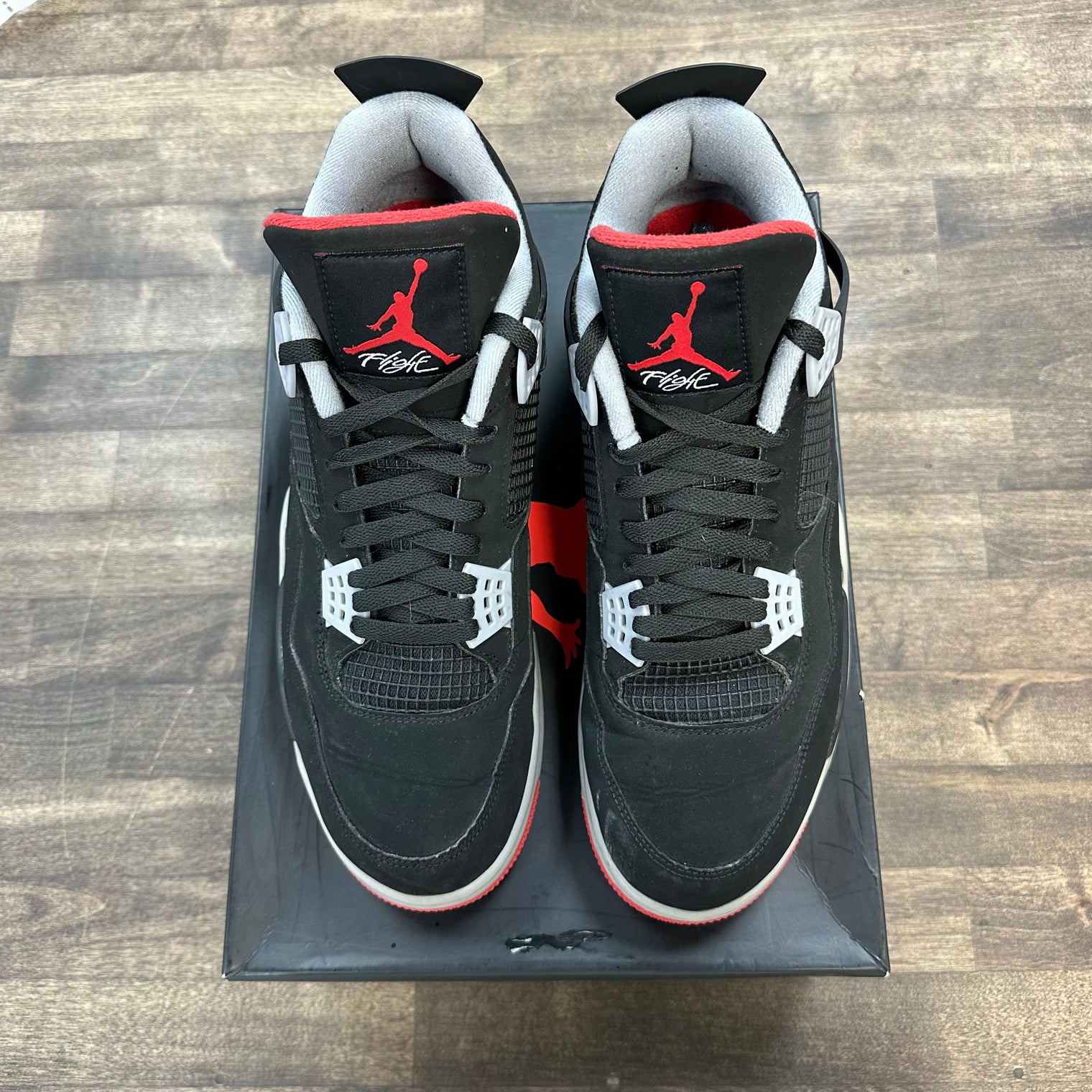 (GS) Bred Jordan 4 (2019) (USED, No Box)