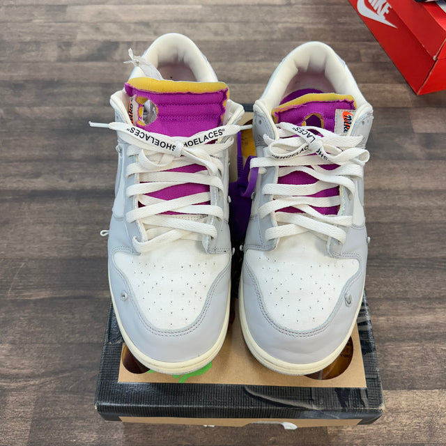 Lot 03 of 50 Off-White Dunk Low (USED)