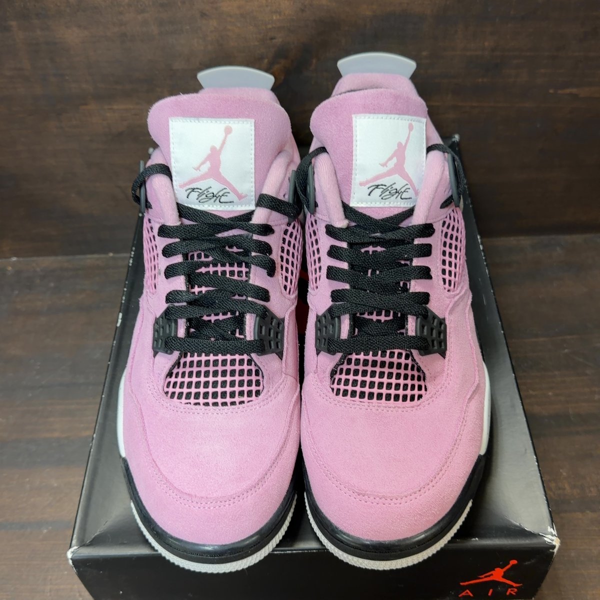 Jordan 4 Retro Orchid (Women's) Size 12W (Pre-Owned) - tag