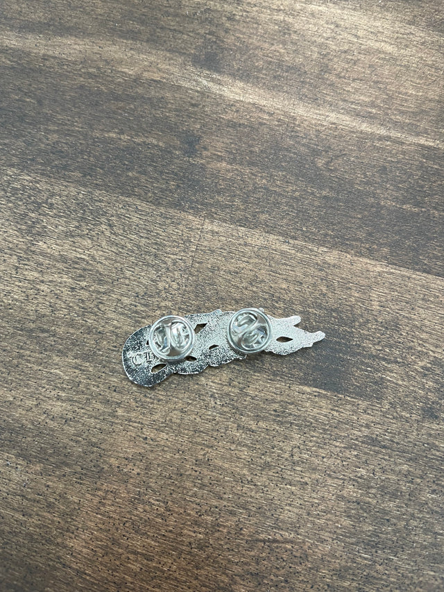 Chrome Hearts Sex Records Flame Lips Pin