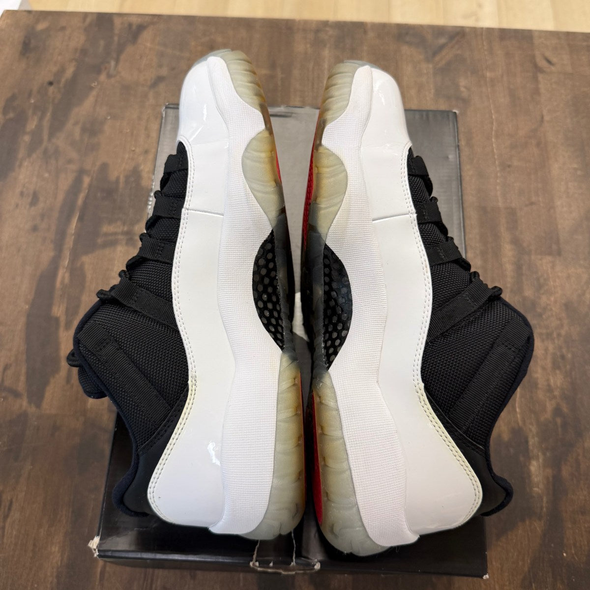 Jordan 11 Retro Low Tuxedo - Image 4