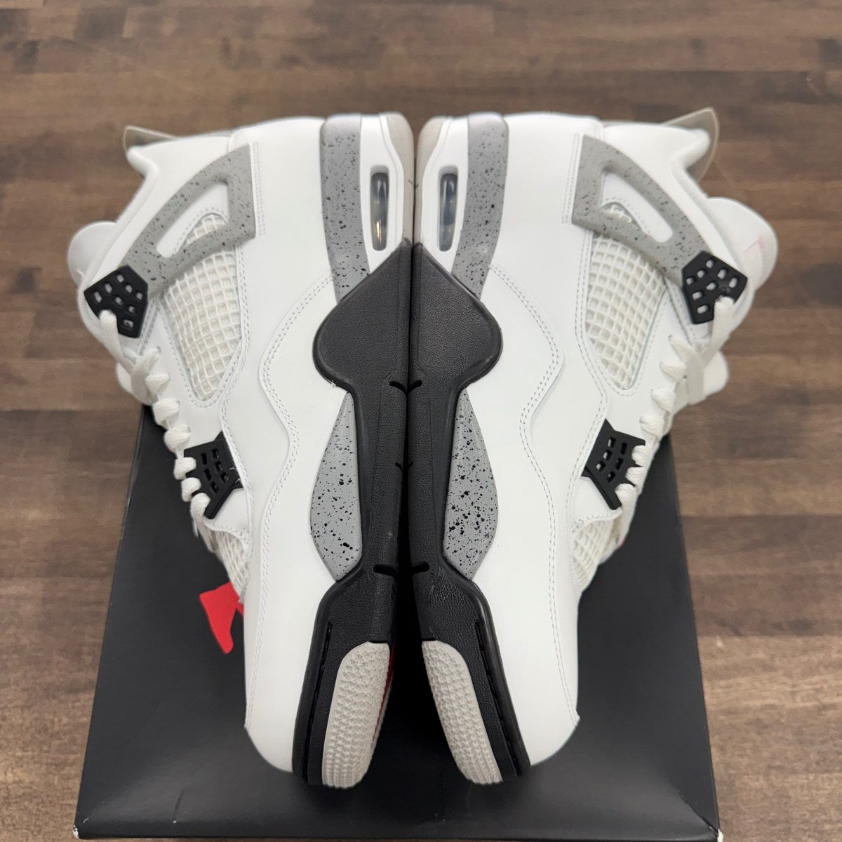 Jordan 4 Retro White Cement (2025) Size 13 (Pre-Owned) - Image 5