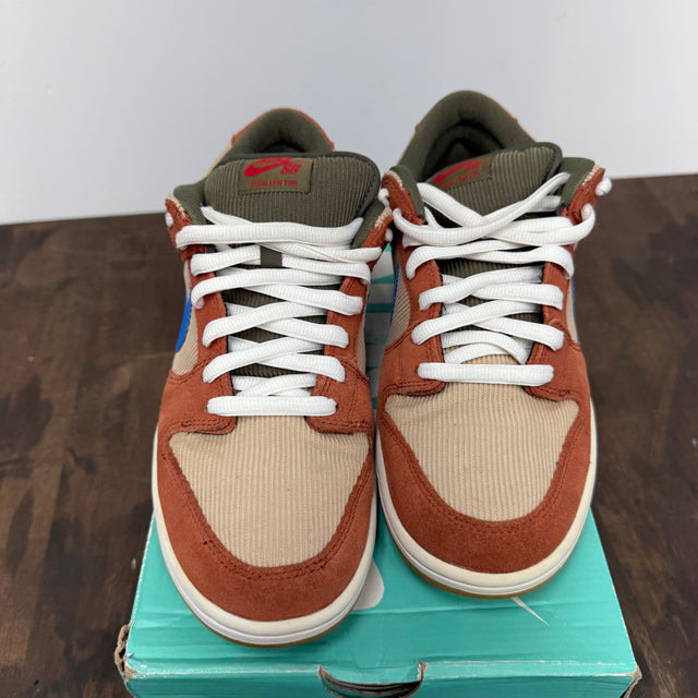 Corduroy Dusty Peach SB Dunk Low (USED)