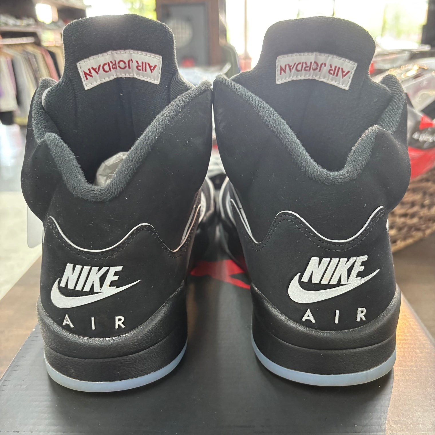 Black Metallic Jordan 5 (2025) (USED)