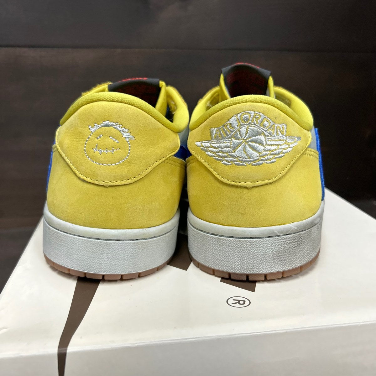 Jordan 1 Retro Low OG SP Travis Scott Canary (Women's) - Image 5