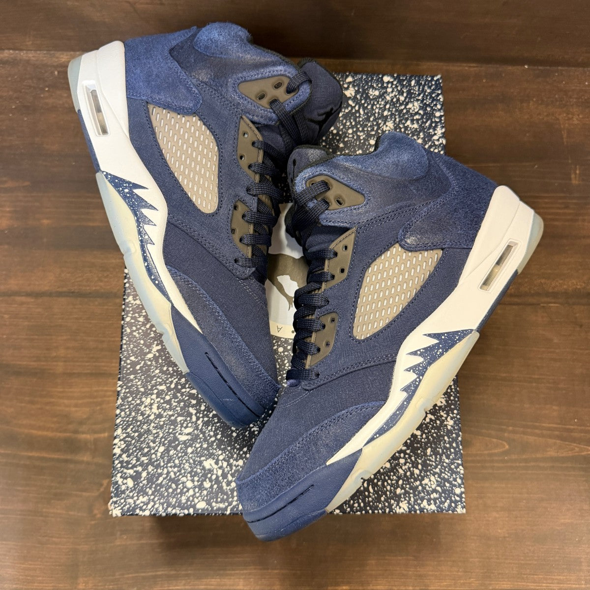 Jordan 5 Retro Midnight Navy - Image 2