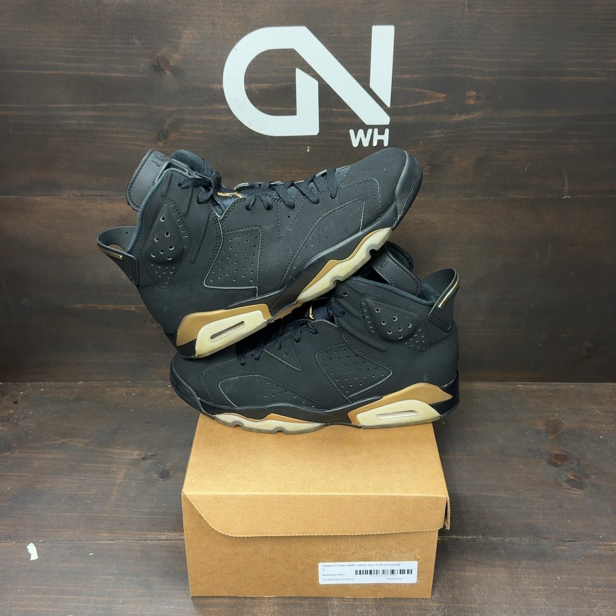 Jordan 6 Retro DMP (2020) Size 9 (Pre-Owned) - front