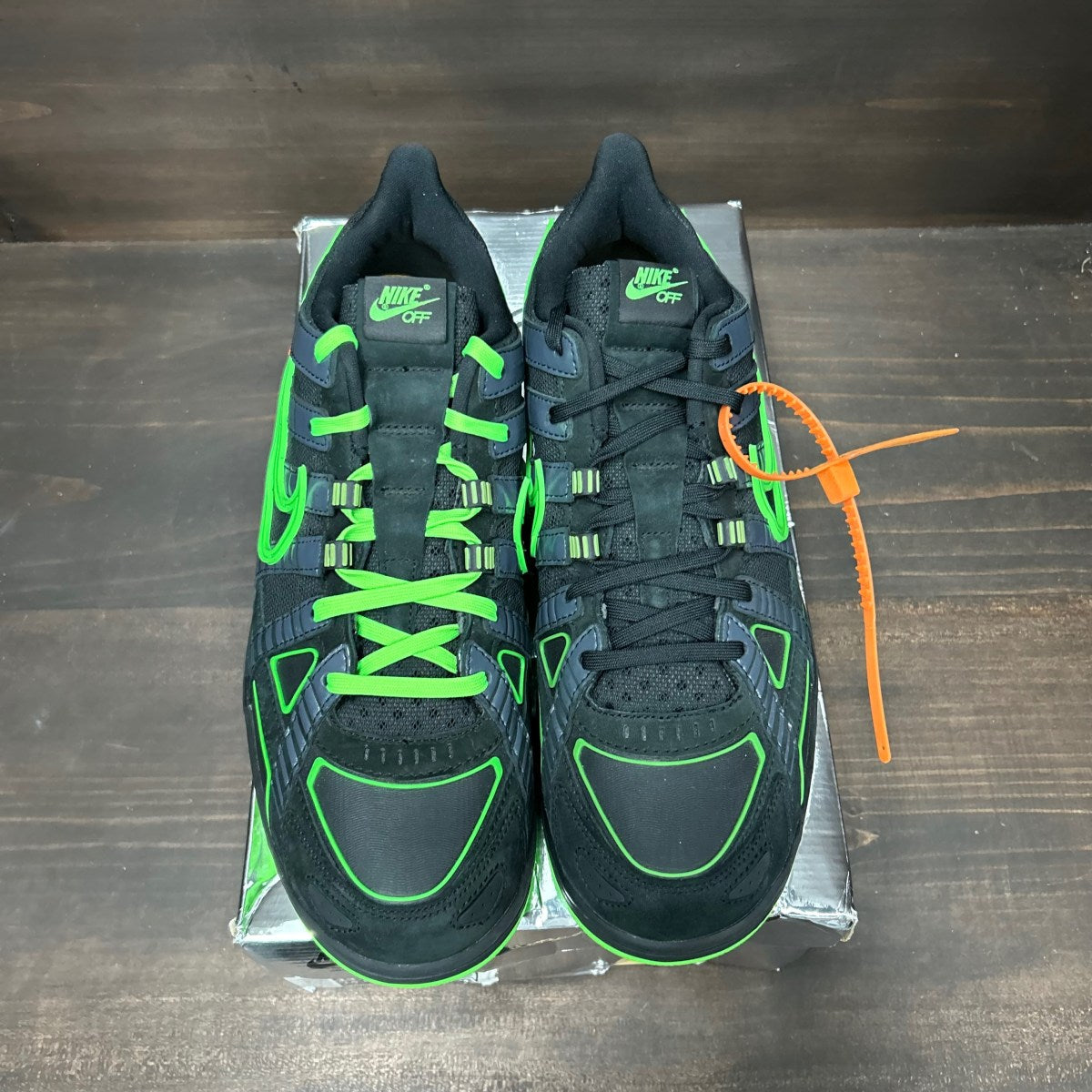 Nike Air Rubber Dunk Off-White Green Strike - Image 3