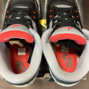Jordan 3 Retro Black Cement (2018) (GS) Size 5.5Y (Pre-Owned) - aux