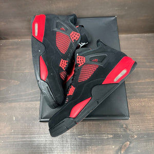 Jordan 4 Retro Red Thunder Size 10.5 (Pre-Owned) - tag