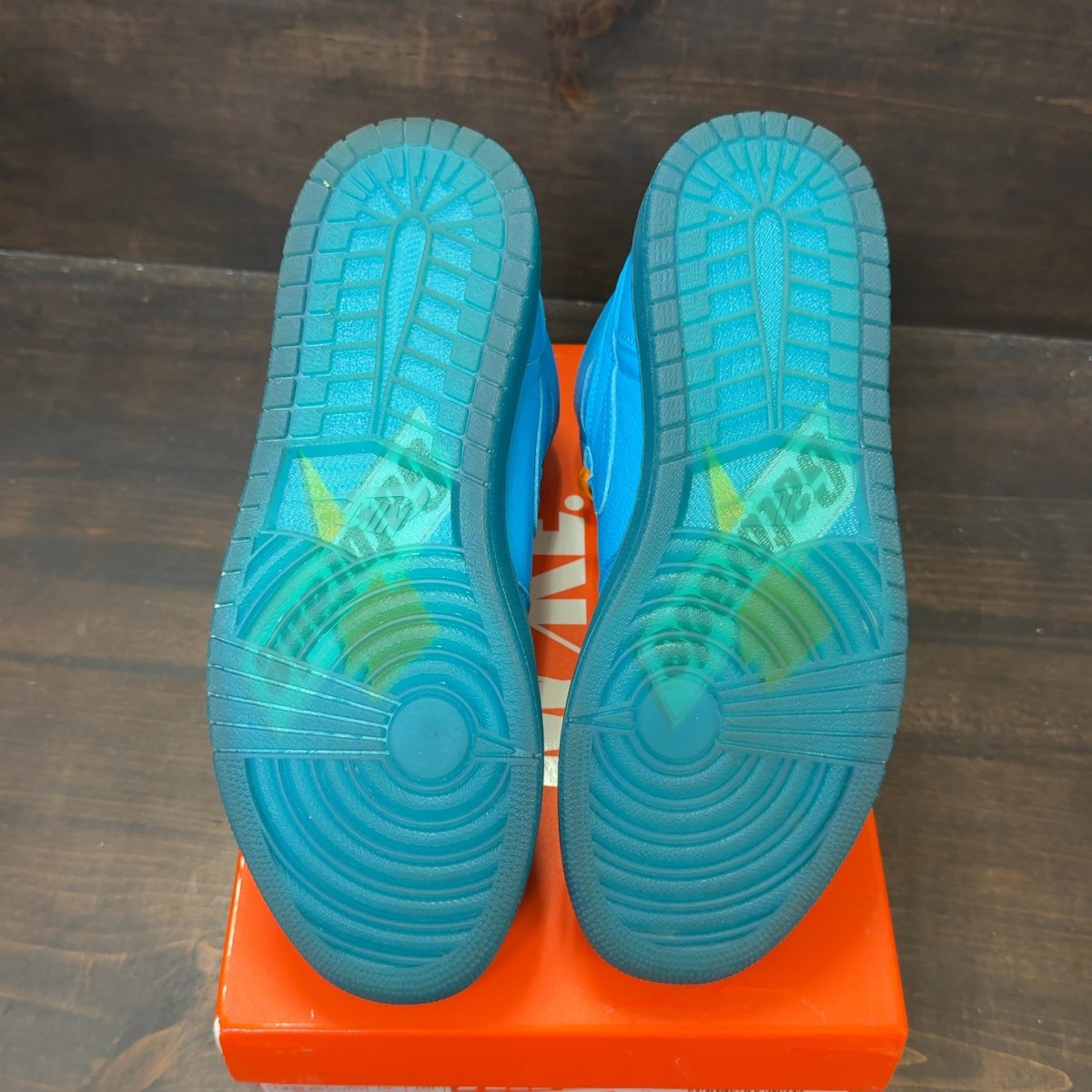 Jordan 1 Retro High Gatorade Blue Lagoon - Image 6
