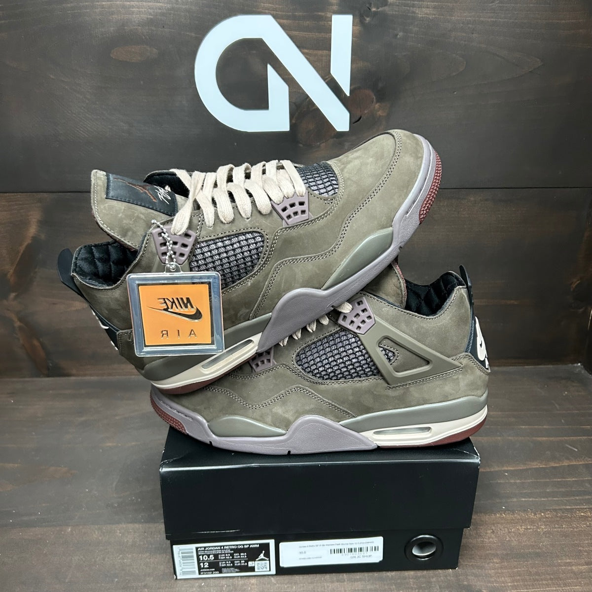 Jordan 4 Retro SP A Ma Maniére Dark Mocha - Image 1