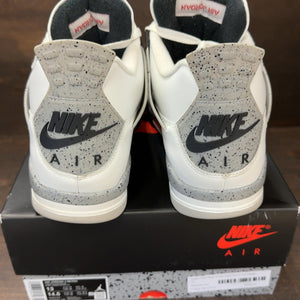 Jordan 4 Retro White Cement (2025) Size 13 (Pre-Owned) - aux