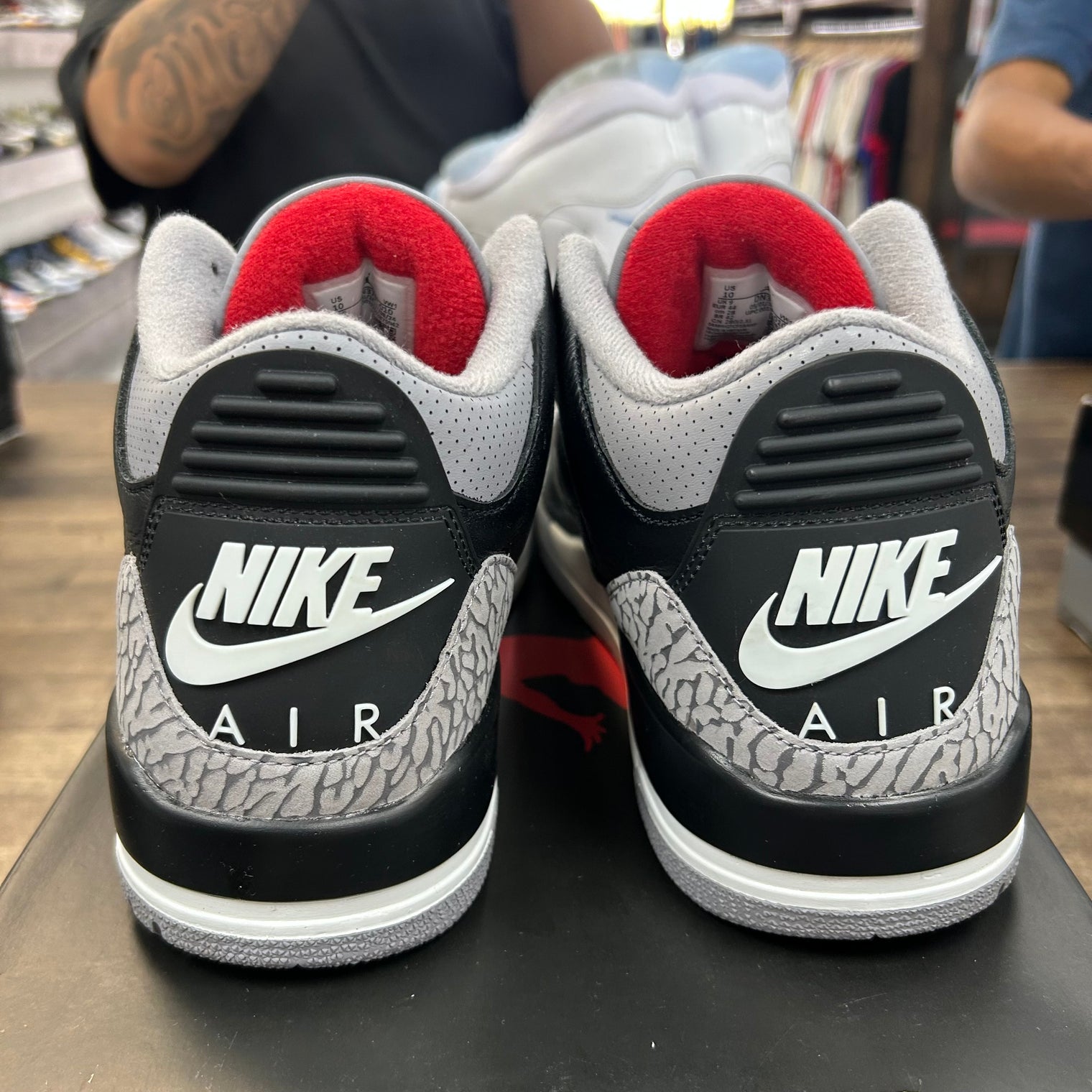 Black Cement Jordan 3 (2024) (USED)