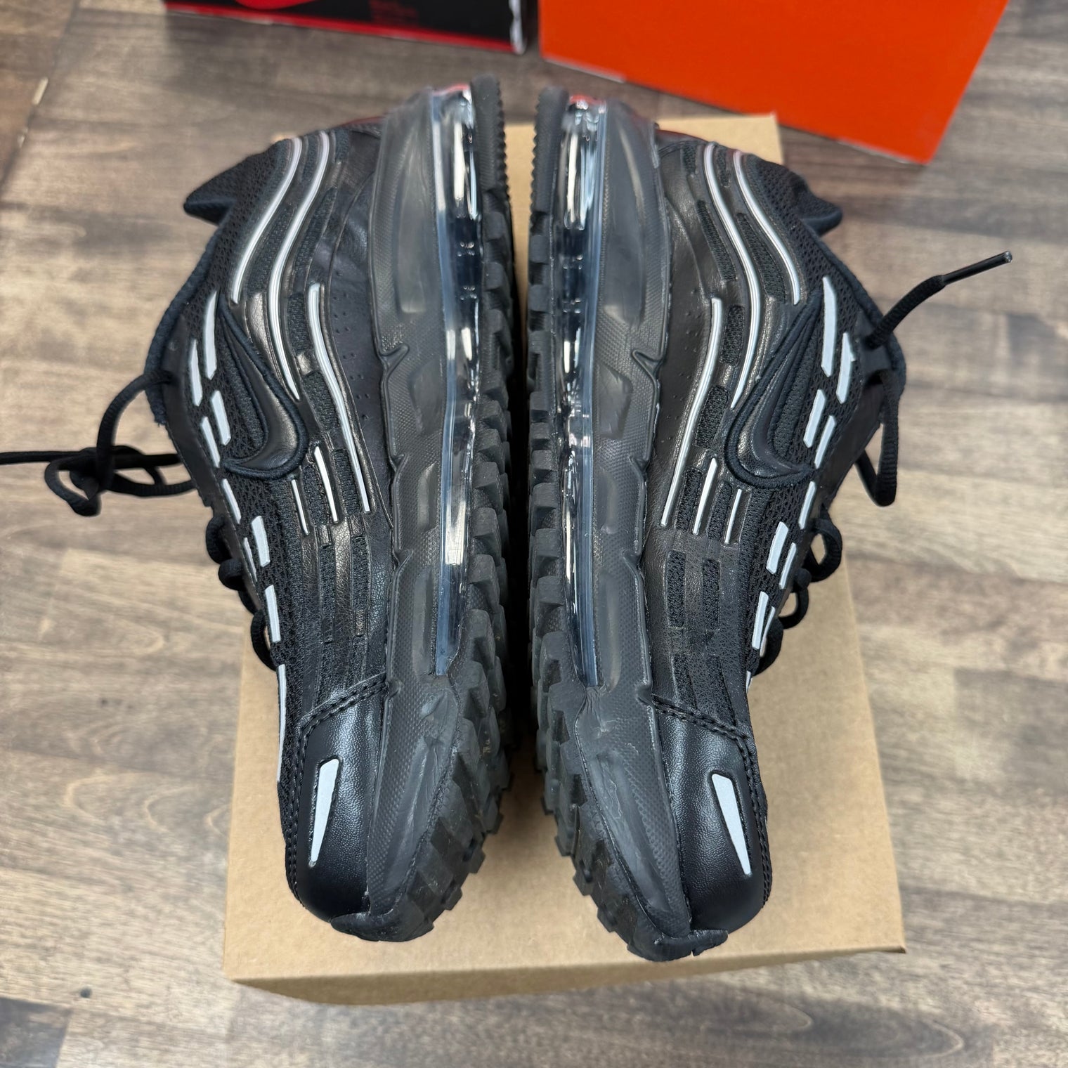 Nike Air Max TL 2.5 Black Metallic Silver (US 10) (USED, No Box)