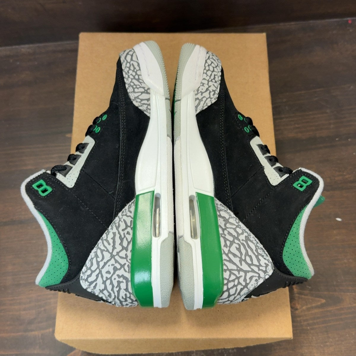Jordan 3 Retro Pine Green (GS) Size 5.5Y (Pre-Owned) - Image 5