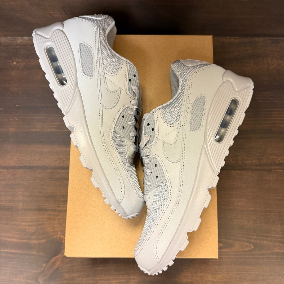 Nike Air Max 90 Recraft Wolf Grey Size 10.5 (Pre-Owned) - Image 2