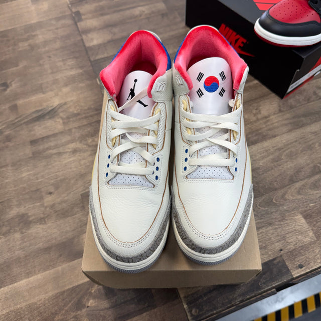 Jordan 3 Retro Seoul 2.0 (Men's) (US 11.5) (USED, No Box)