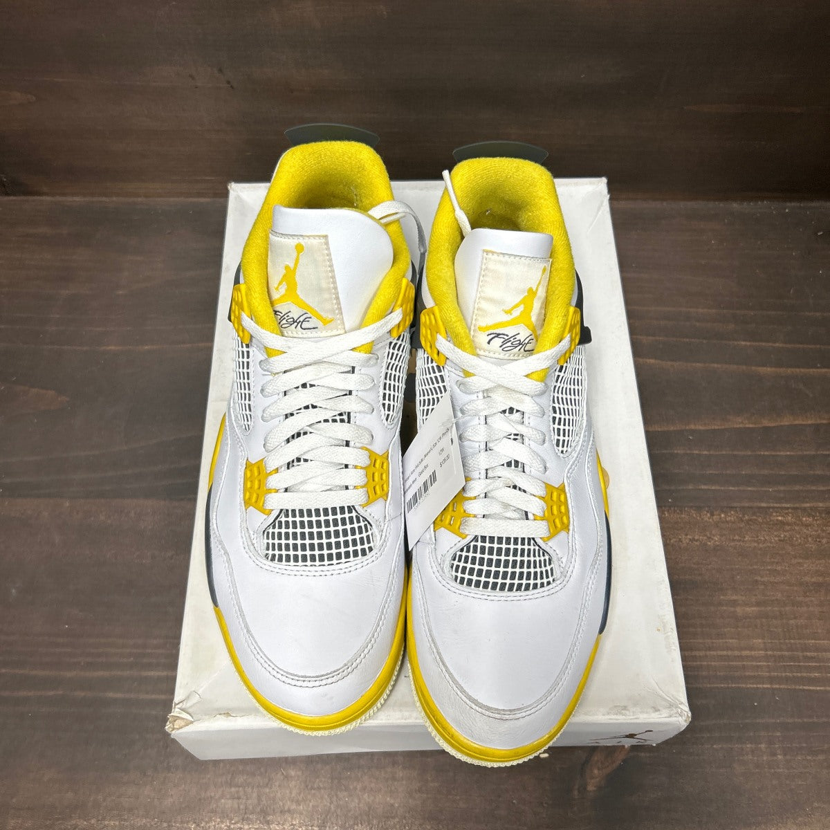 Jordan 4 Retro Vivid Sulfur (Women's) - Image 3