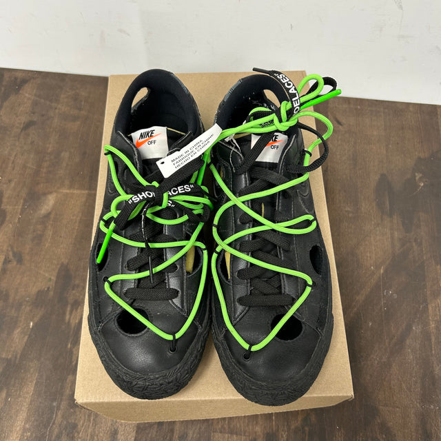 Off-White Blazer Low Electro Green (USED, No Box)