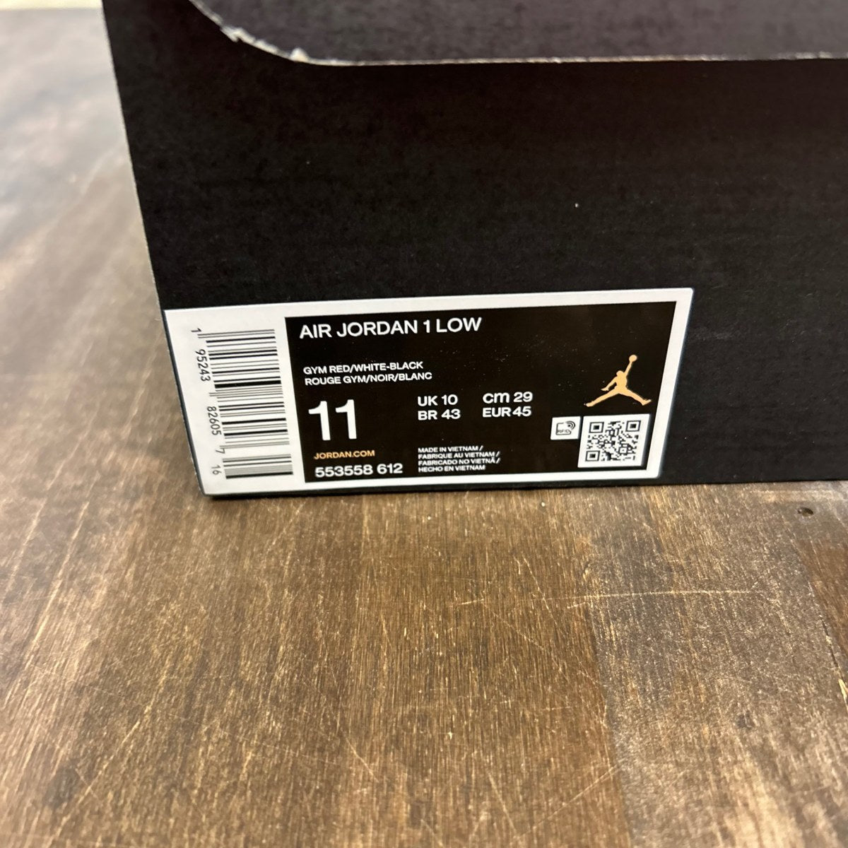 Jordan 1 Low Bred Toe - Image 6