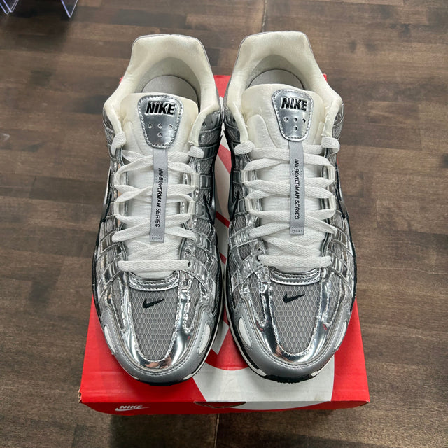 Metallic Silver Nike P-6000 (USED)