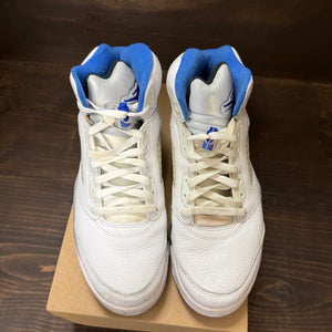 Jordan 5 Retro White Stealth (2021) Size 11 (Pre-Owned) - Image 3