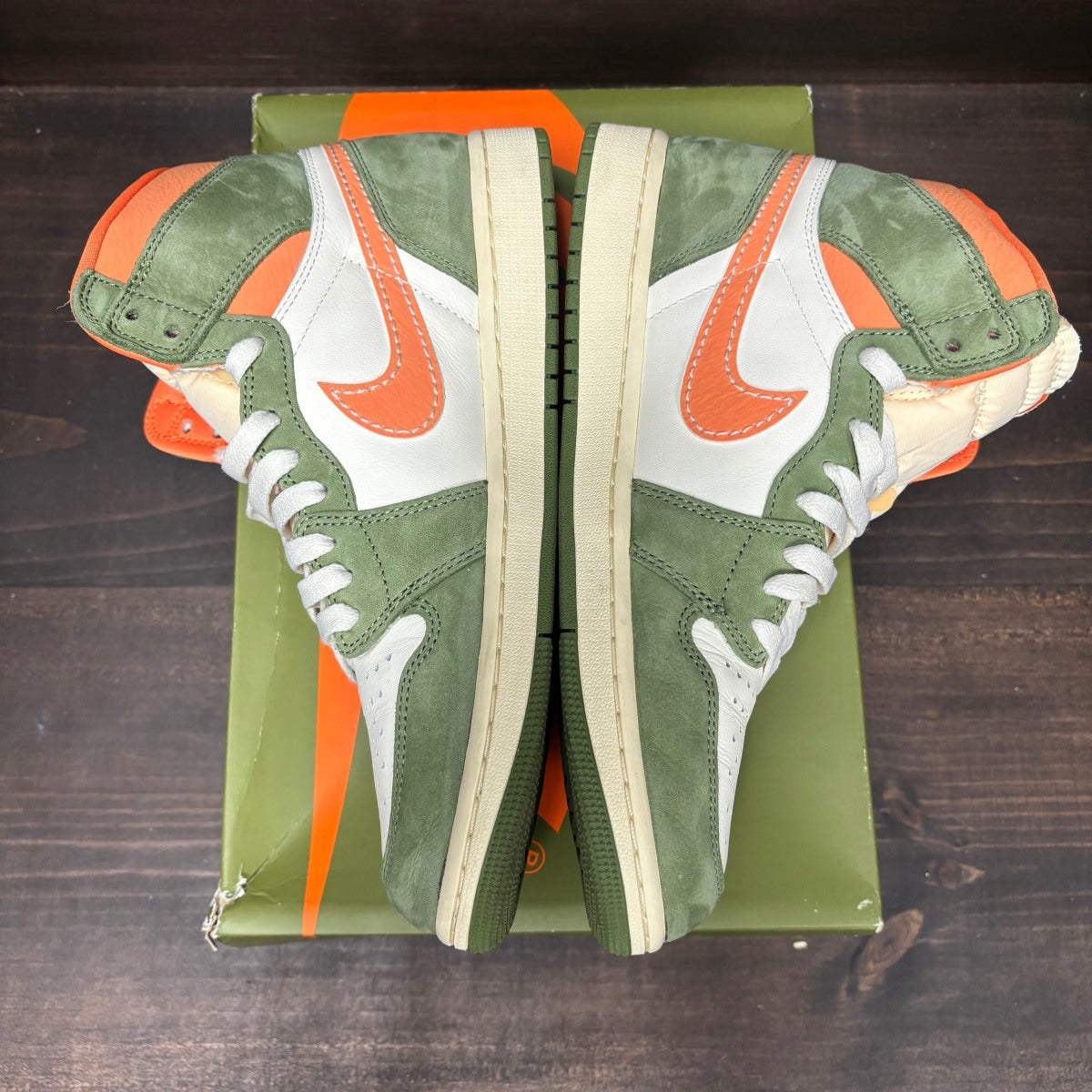 Jordan 1 High OG Craft Celadon Size 10 (Pre-Owned) - Image 4
