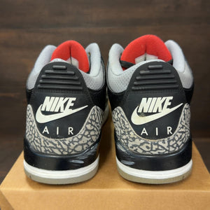 Jordan 3 Retro Black Cement (2018) Size 8.5 (Pre-Owned) - aux