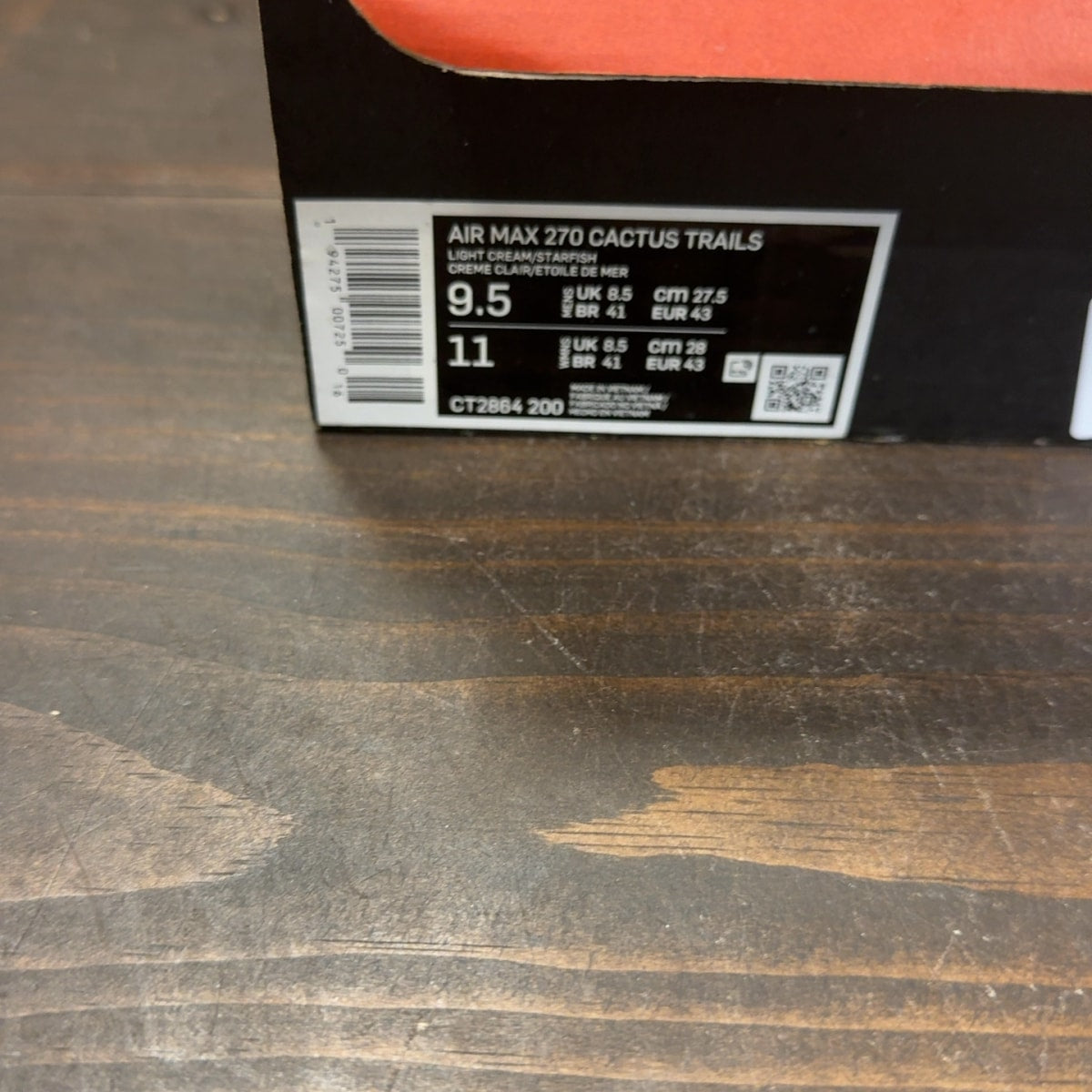 Nike Air Max 270 React ENG Travis Scott Cactus Trails - Image 8