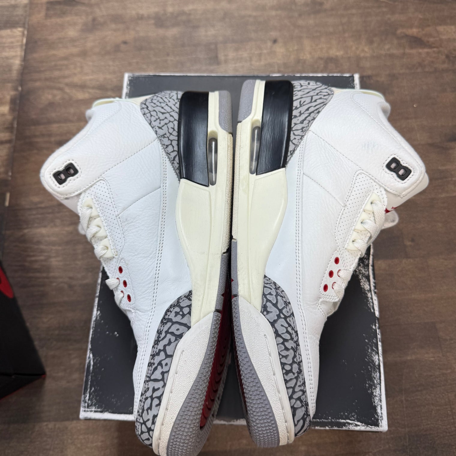 White Cement Reimagined Jordan 3 Retro (USED)