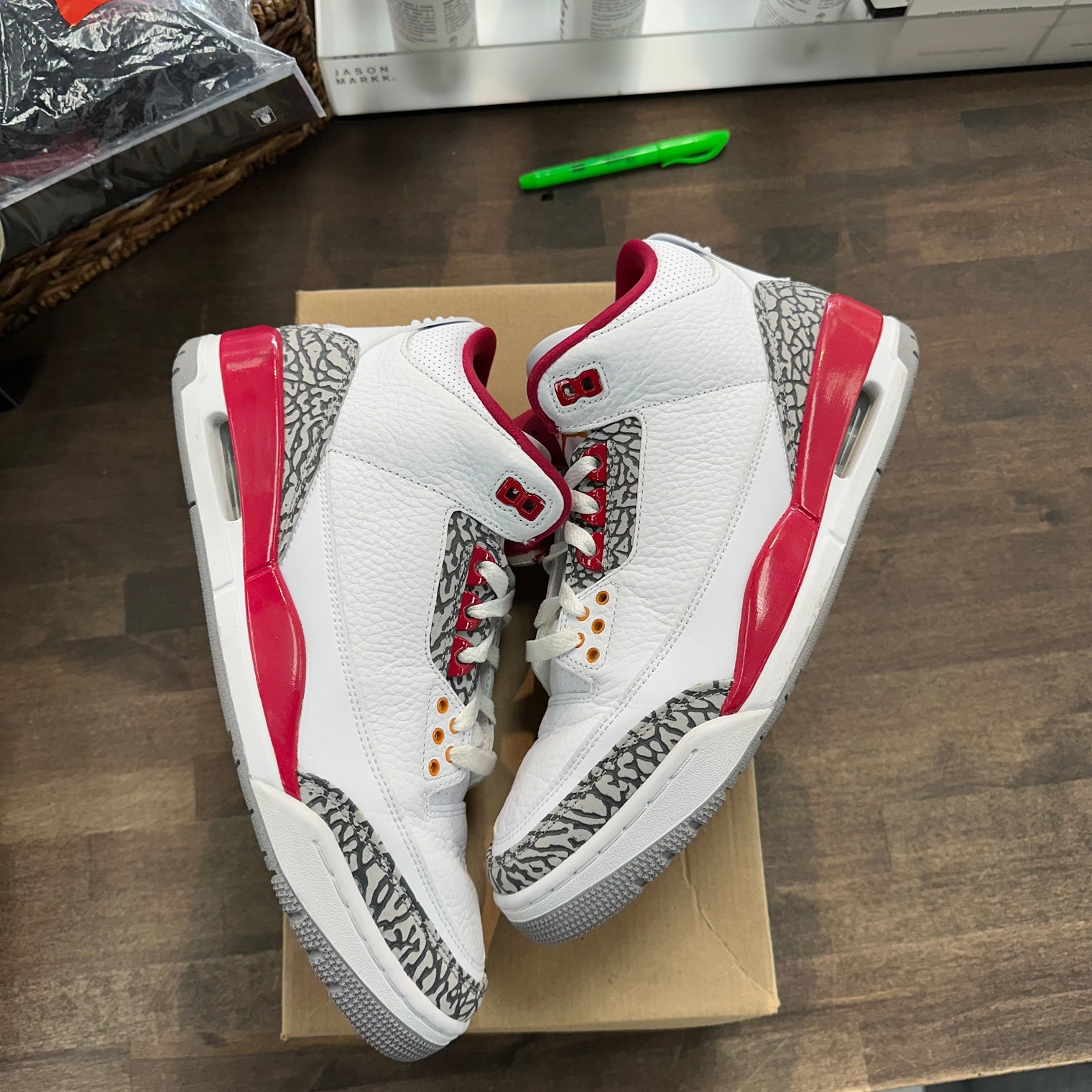 Cardinal Jordan 3 Retro (USED, No Box)