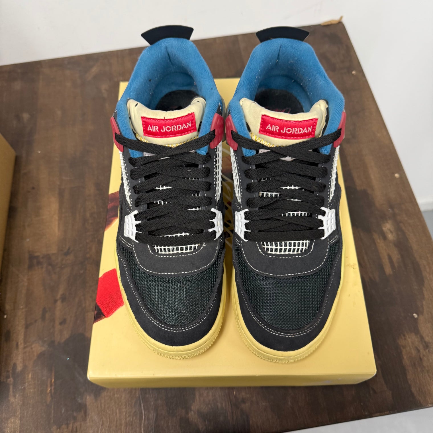 Off Noir Union LA Jordan 4 Retro (USED)