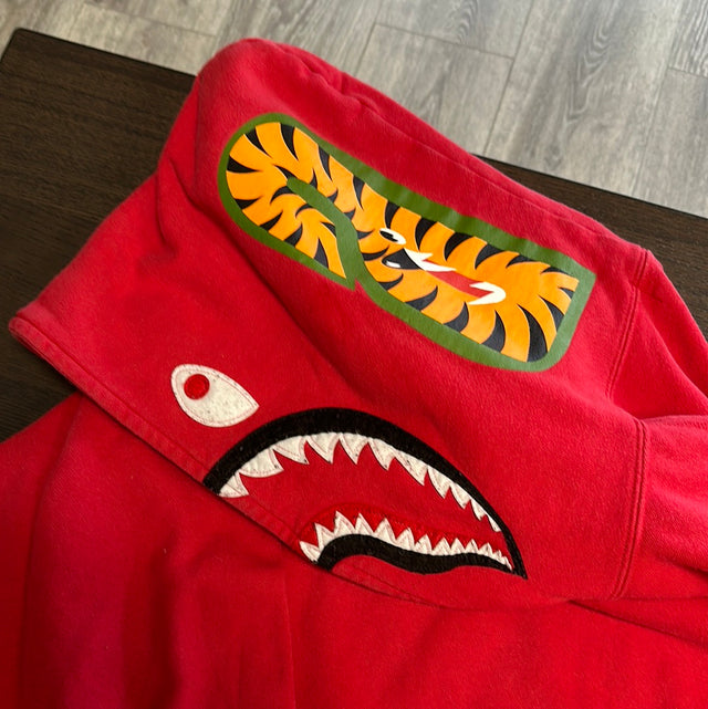 Bape Pullover Hoodie Red (Used)