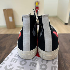 Converse Chuck Taylor All Star 70 Hi Comme des Garcons PLAY Black - Image 3