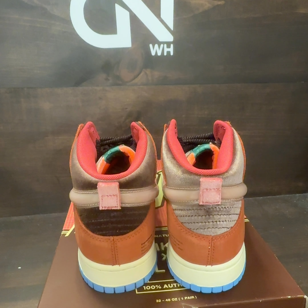 Nike Dunk Mid Social Status Free Lunch Chocolate Milk - Image 4