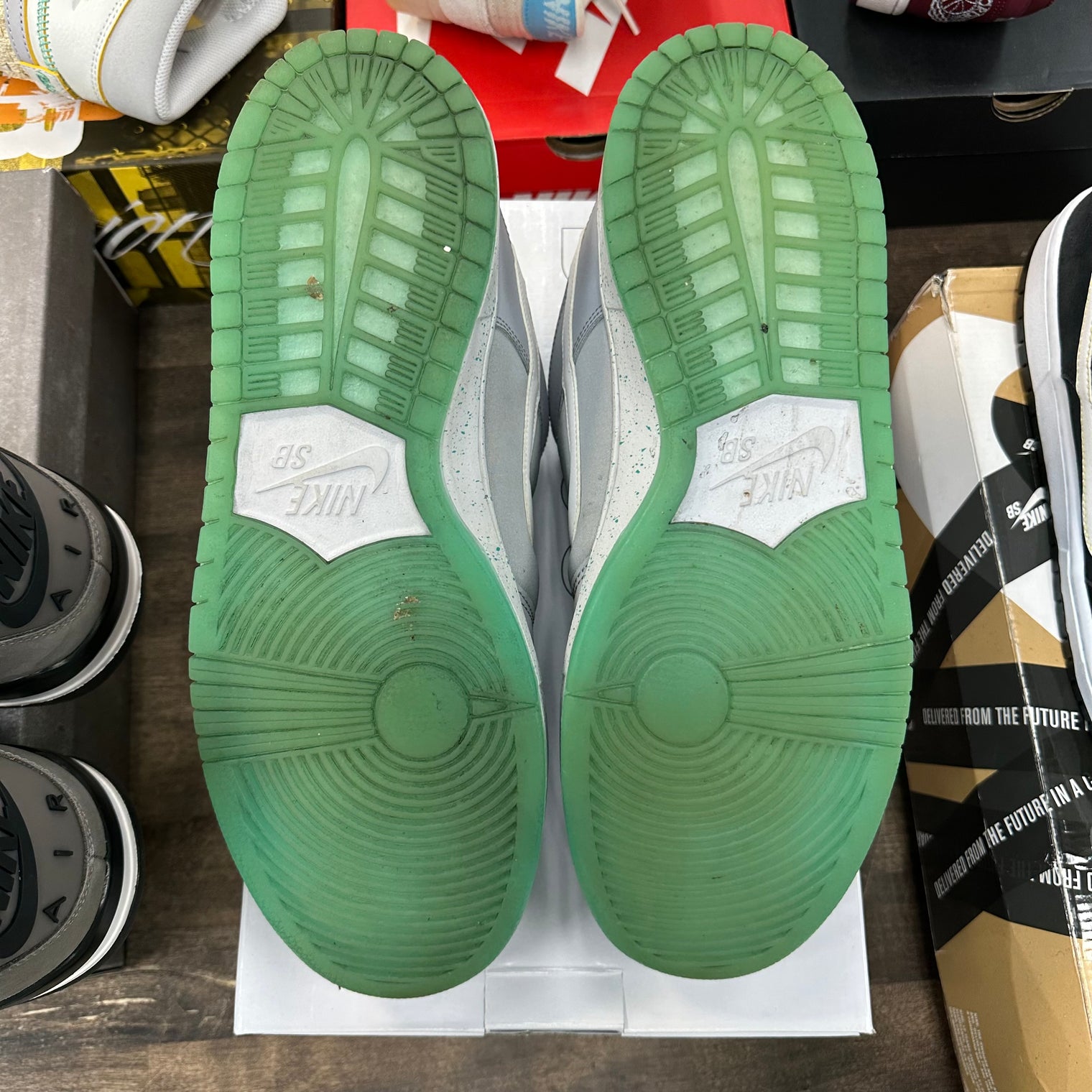 Marty Mcfly Nike SB Dunk Low (USED, Replacement Box)