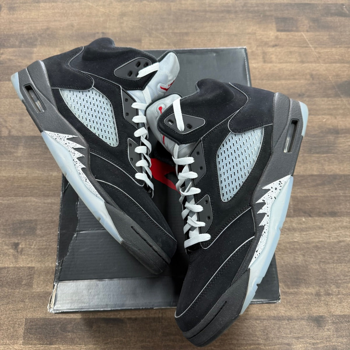 Jordan 5 Retro OG Black Metallic Reimagined - Image 1
