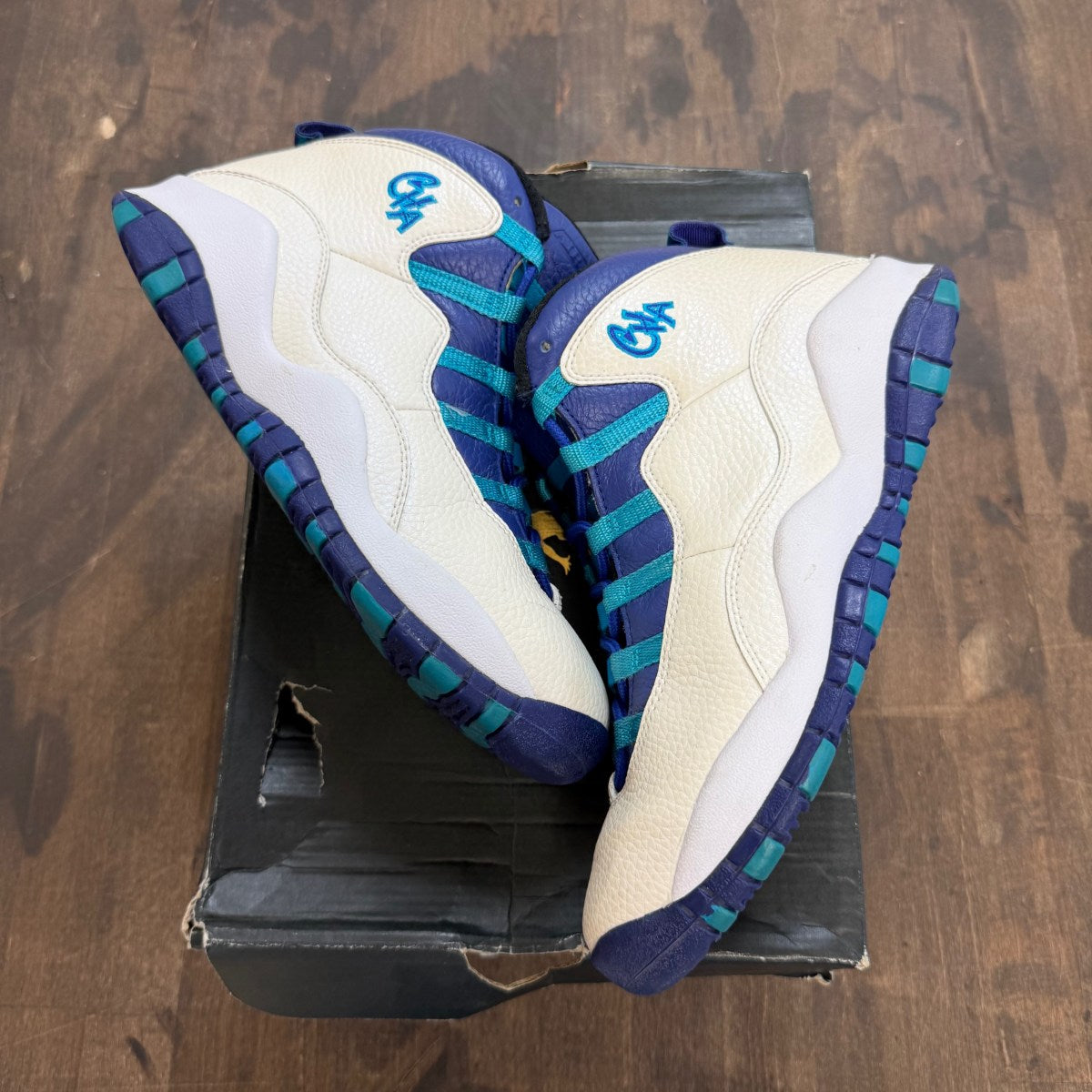 Jordan 10 Retro Charlotte (2016) (GS) - Image 1