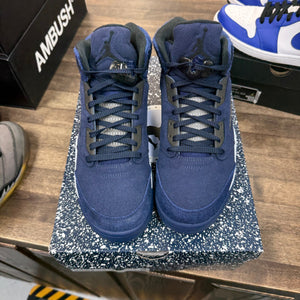 Jordan Midnight Navy Jordan 5 Retro (Lightly Worn) Size 10.5 (Pre-Owned) - Image 2